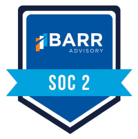 BARR Advisory SOC 2 Badge